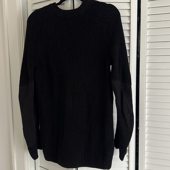 Rag & Bone oversized sweater with satin pocket detail - Picture 6 of 6